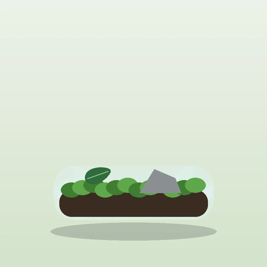 Woodland Moss Bowl (Ready-made)