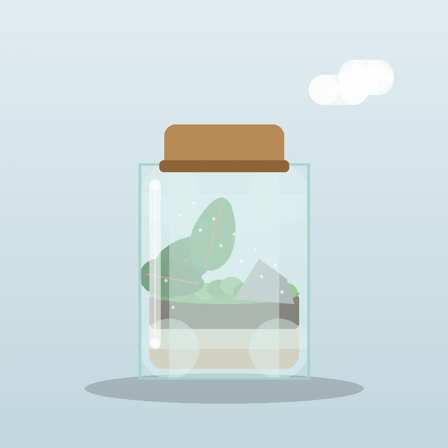 Monsoon Cloud Forest Jar (Pre-order)